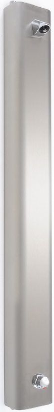 Rada rustfritt dusjpanel modell DP-1 Mini