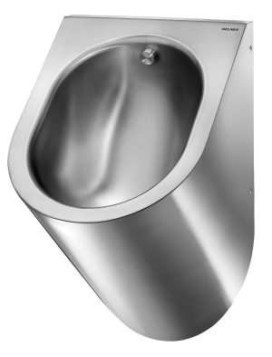 Vegghengt rustfritt urinal – Delta