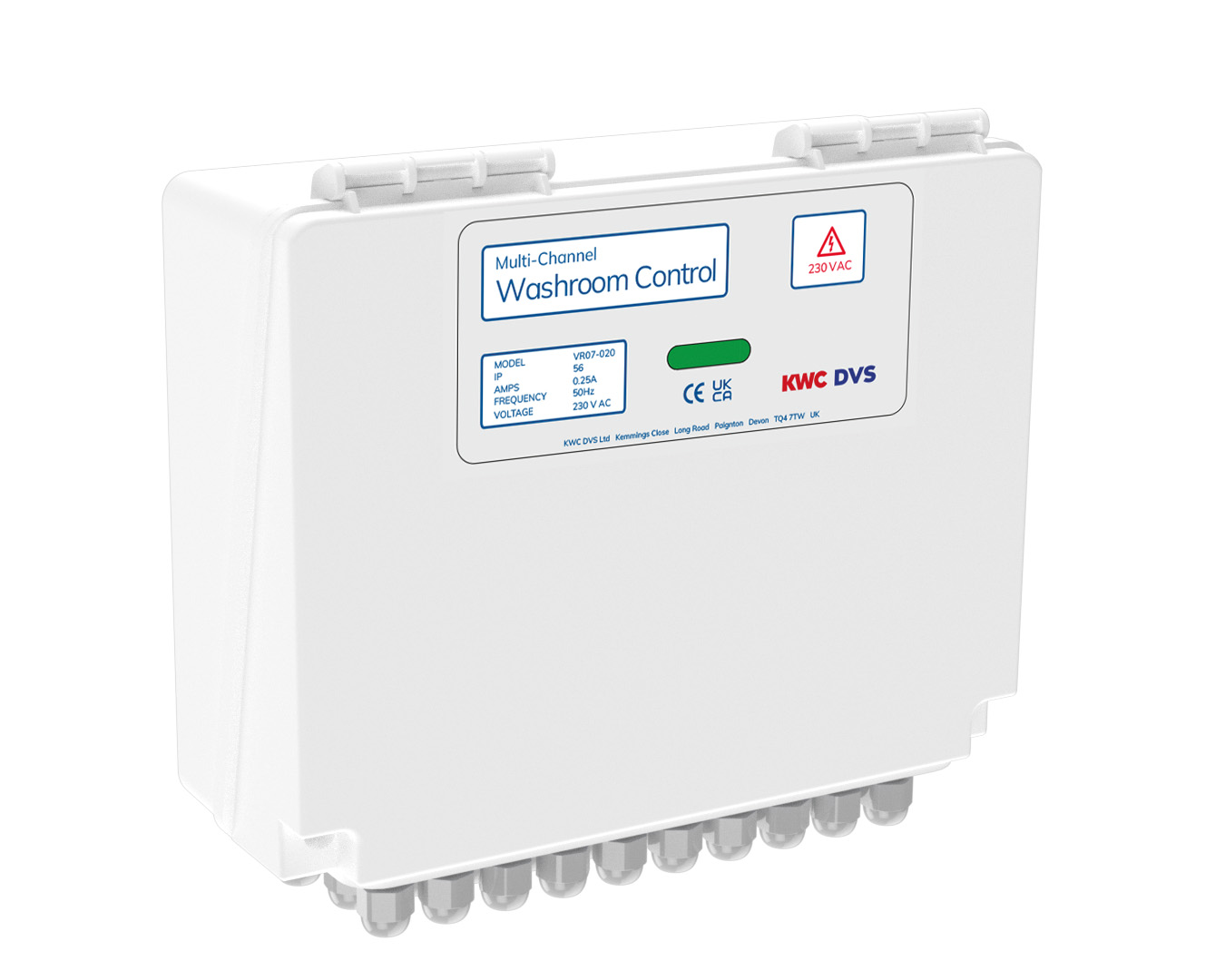 A7260B1-300x248 Dart Valley multichannel washroom styresentral for 2 stk. boenheter