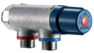 Premix blandeventil compact